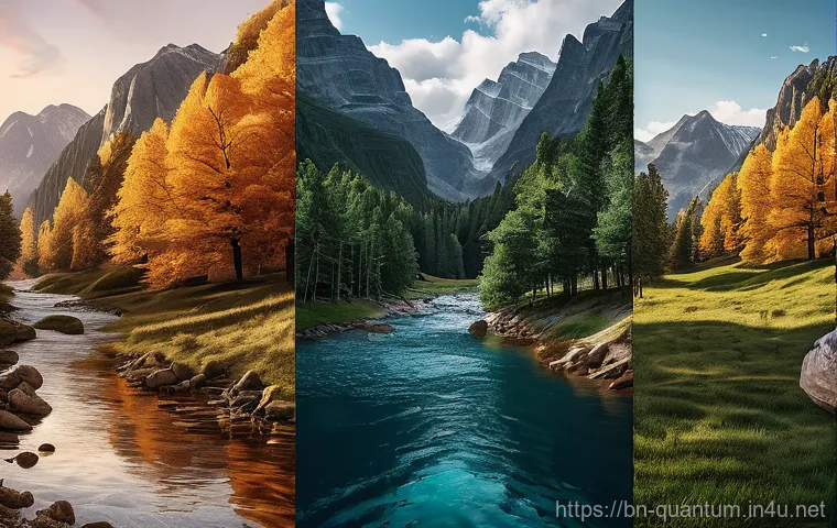 양자컴퓨터 관련 정책 - Here are three detailed image prompts: