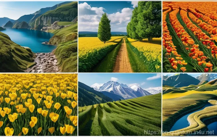 양자컴퓨터의 미래 전망 - Here are three detailed image prompts in English, adhering to all your guidelines: