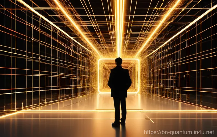 양자컴퓨터의 국가별 동향 - **Global Quantum Race: A High-Stakes Competition**
    A highly detailed, cinematic image of an inte...